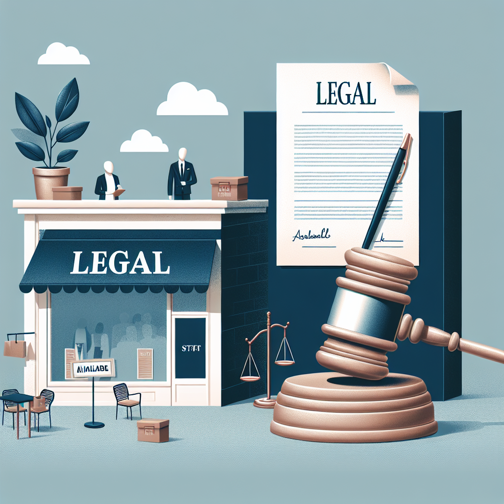 Juridiske aspekter ved afståelse af butikslokaler